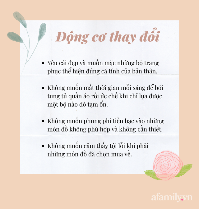 Áp dụng lối sống tối giản trong chi tiêu và thanh lọc hơn 100 món cho tủ quần áo, cô gái Hà Nội nhận ra nhiều bài học bổ ích - Ảnh 2.