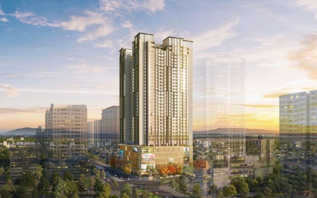 Căn hộ chung cư BRG Diamond Residence lập kỷ lục giá trục đường "1km cõng 40 tòa cao ốc" Lê Văn Lương với mức gần 70 triệu đồng/m2.