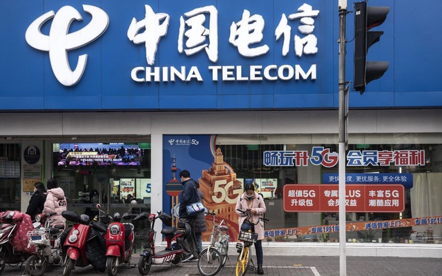 China Telecom là nhà mạng quốc doanh lớn nhất thế giới tính theo số thuê bao. (Ảnh: Bloomberg)