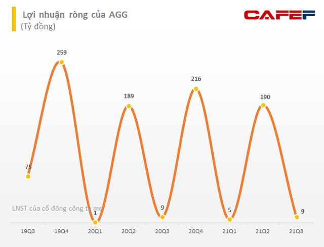 Bất động sản An Gia (AGG): 9 tháng lãi ròng 205 tỷ đồng, hoàn thành 41% kế hoạch lợi nhuận sau 9 tháng - Ảnh 1.