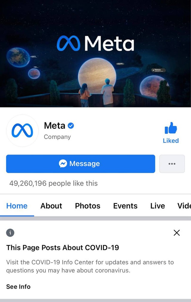  Nóng: Mark Zuckerberg chính thức đổi tên công ty Facebook thành Meta  - Ảnh 2.