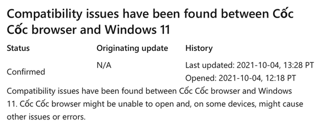 Ứng dụng Việt nổi tiếng được Microsoft xác nhận gặp vấn đề với Windows 11 - Ảnh 1.