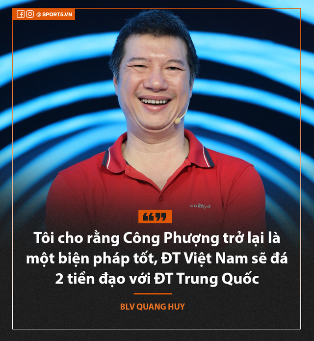 BLV Quang Huy: Tuyển Việt Nam sẽ có ít nhất 1 điểm, thậm chí là 3 điểm - Ảnh 2.