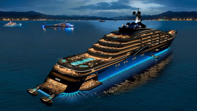 Bên trong siêu du thuyền 39 người giàu đồng sở hữu - ‘đánh bại’ thuyền của Jeff Bezos - Ảnh 6.