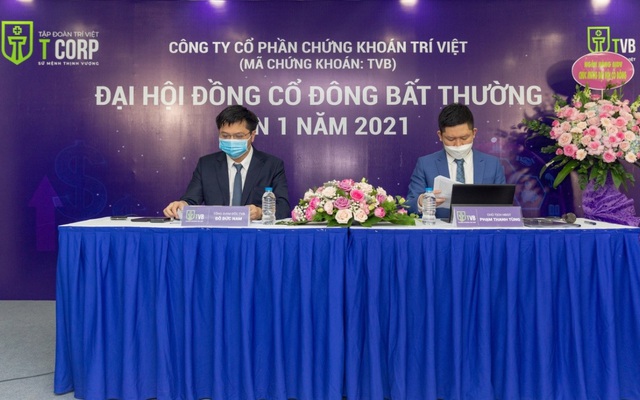 Chứng khoán Trí Việt (TVB) điều chỉnh kế hoạch lợi nhuận năm 2021 tăng gấp 3 lần, lên kế hoạch chào bán 30% cổ phần cho nhà đầu tư chiến lược