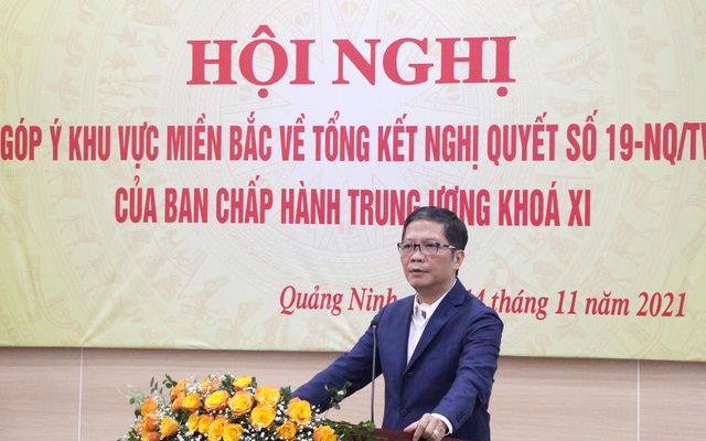 Ông Trần Tuấn Anh chủ trì hội nghị chiều 14/11