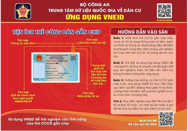  Bộ Công an hướng dẫn khán giả làm thủ tục vào sân trận Việt Nam - Ả rập Xê út  - Ảnh 1.