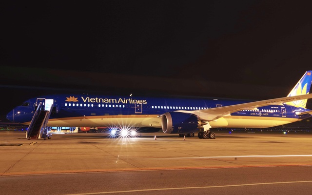 Chiếc Boeing 787 - 9 Dreamliner của Vietnam Airlines