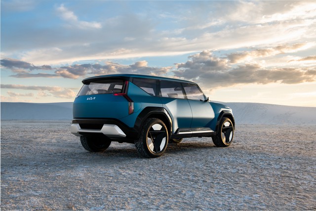 Kia vén màn SUV chạy điện cỡ lớn EV9 Concept, sẽ đối đầu VinFast VF e36 - Ảnh 4.