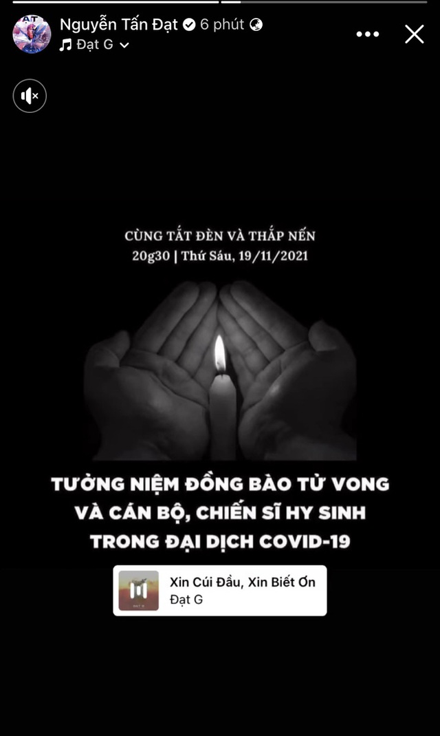  Khánh Vân xúc động viết tâm thư dài, dàn sao Việt hướng về lễ tưởng niệm hơn 23.000 đồng bào mất do Covid-19  - Ảnh 7.