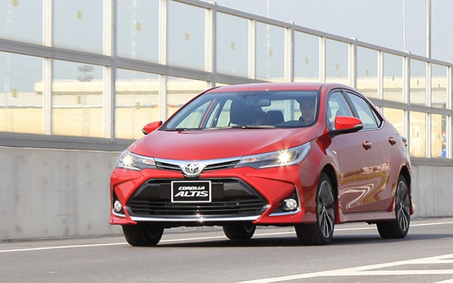 Bảng giá xe Toyota Corolla Altis 2021 update MỚI NHẤT