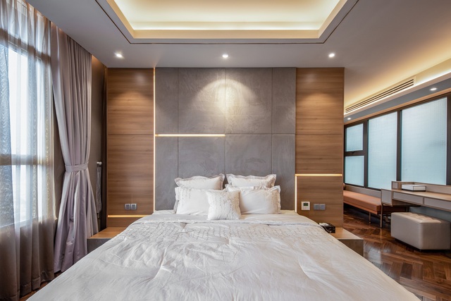 Nữ KTS chi 5 tỷ đồng hoàn thiện penthouse giữa lòng Sài Gòn và quan điểm đầu tư sao cho xứng đáng: Sống sang phải đi liền với “sống chất” - Ảnh 6.