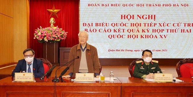 Tổng Bí thư Nguyễn Phú Trọng nói về việc xử lý sai phạm ở Bộ Y tế, kỷ luật các tướng lĩnh - Ảnh 1.