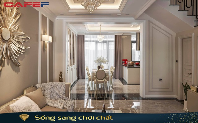 Ngắm “villa 99+ góc sống ảo” rộng 300m2 của nữ doanh nhân Sài Gòn: Nội thất 4 tỷ đẹp không thể bỏ qua, phong cách tân cổ điển vừa sang trọng vừa hút mắt