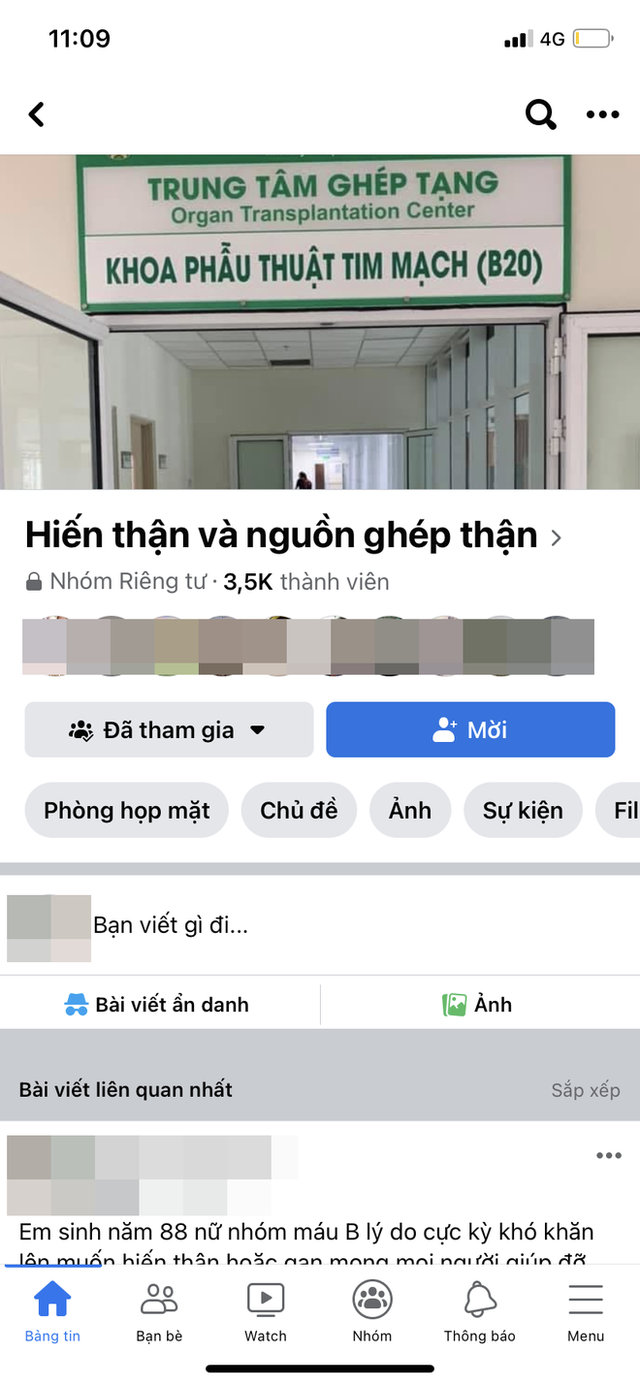 Phóng sự đặc biệt đường dây mua bán nội tạng - kỳ 1: Đằng sau những group hiến tạng nhân đạo và đoạn chat mồi người bán gây sốc - Ảnh 2.