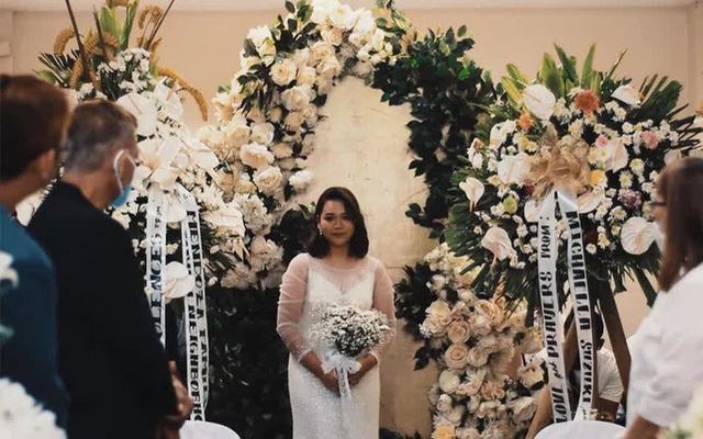 Quan tài chú rể trong đám cưới lạ lùng ở Philippines