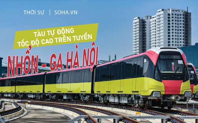 Tàu Metro Nhổn do Pháp thiết kế chạy tự động, tốc độ cao 'kinh ngạc'?