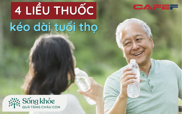 Đã tìm ra "đơn thuốc trường sinh bất lão", chỉ cần “sắc đủ’’ 4 liều này, sống thọ thêm 20 năm cũng không thành vấn đề