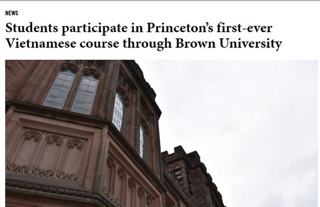 Góc tự hào: Lần đầu tiên, Tiếng Việt của chúng ta được giảng dạy tại 2 đại học danh tiếng ở Mỹ, thuộc khối Ivy League - Ảnh 1.