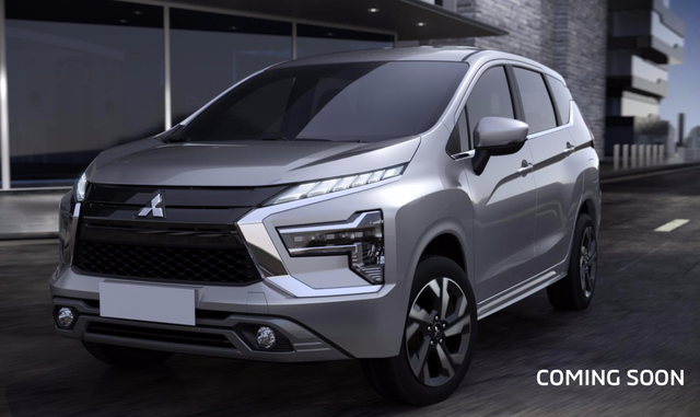  Mitsubishi Xpander 2022 tung teaser chính thức hé lộ nguyên thiết kế mới  - Ảnh 1.