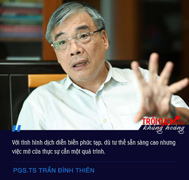 PGS.TS Trần Đình Thiên: Doanh nghiệp đứng dậy cần phải dần dần, không thể nghĩ mình là Thánh Gióng - Ảnh 4.