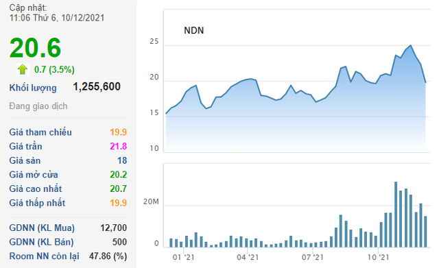 Nhà Đà Nẵng (NDN) chính thức lên tiếng sau vụ CEO bị bắt, giá cổ phiếu hồi phục mạnh sau phiên giảm sâu - Ảnh 1.
