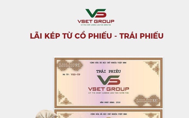 Quảng cáo trái phiếu của VSETGroup