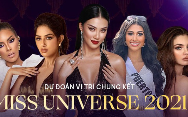 Dự đoán NÓNG top 5 Miss Universe 2021: Kim Duyên có cơ hội đăng quang, Ấn Độ - Puerto Rico cạnh tranh ngôi Á hậu