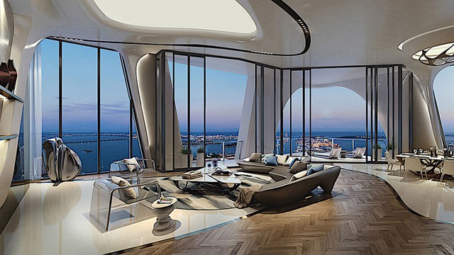 Penthouse mới của David Beckham có gì mà trị giá đến 20 triệu USD? Rộng hơn 1.000m2, có cả sân bay trực thăng ở sân thượng, tầm nhìn mãn nhãn luôn!  - Ảnh 3.