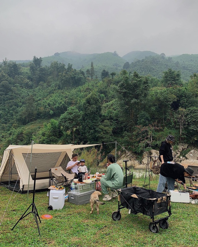 Vợ chồng founder chuỗi cà phê nổi tiếng Hà Nội với ngã rẽ camping: Chi hẳn 30 triệu sắm đồ, con 2 tuổi cũng không thành vấn đề! - Ảnh 19.