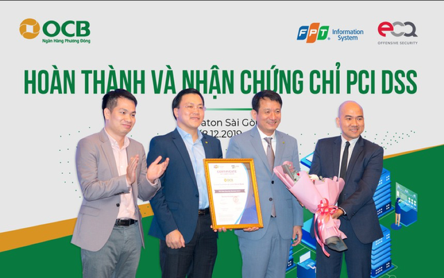 OCB hoàn thành dự án và tiếp nhận chứng chỉ PCI DSS vào năm 2019