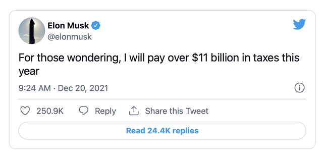 Elon Musk cho biết sẽ nộp hơn 11 tỷ USD tiền thuế trong năm nay  - Ảnh 1.