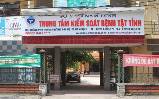 Trụ sở CDC Nam Định.