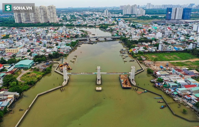 Cảnh khó tin ở dự án ngăn triều lớn nhất TP.HCM - khối bê tông 10.000 tỷ đắp chiếu - Ảnh 12.