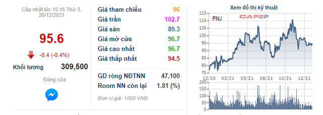 PNJ chuẩn bị chào bán 15 triệu cổ phiếu riêng lẻ, dự thu hàng nghìn tỷ đồng - Ảnh 1.