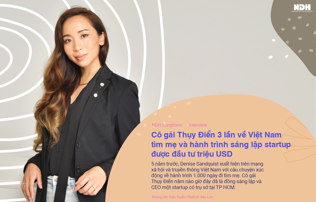 Cô gái Thụy Điển 3 lần về Việt Nam tìm mẹ và hành trình sáng lập startup triệu USD - Ảnh 1.