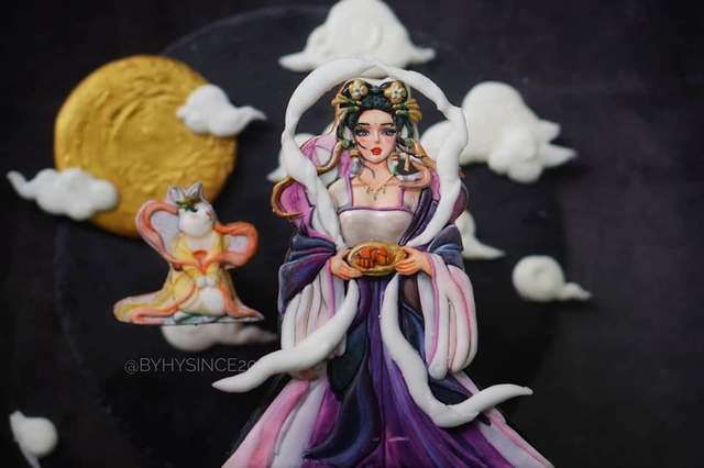 Cô phù thủy “thổi hồn” cho những chiếc bánh quy đường đẹp đến nao lòng, khiến bất cứ ai nhìn thấy cũng không nỡ ăn - Ảnh 7.
