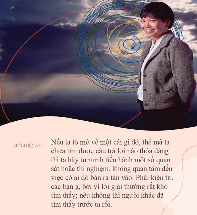 Nữ bác học người Việt vang danh thế giới: Tên được đặt cho một tiểu hành tinh, hiện tại đảm nhiệm công việc bất ngờ - Ảnh 3.