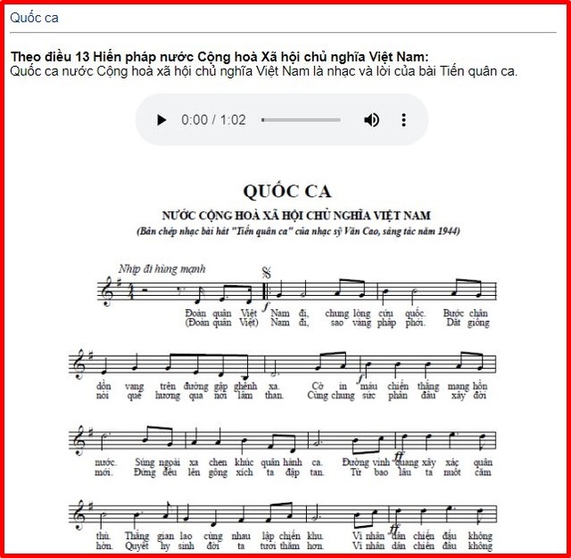 Nguồn gốc bản Quốc ca phát trong trận Việt Nam - Lào được tiết lộ, khác với số đông nghĩ - Ảnh 2.