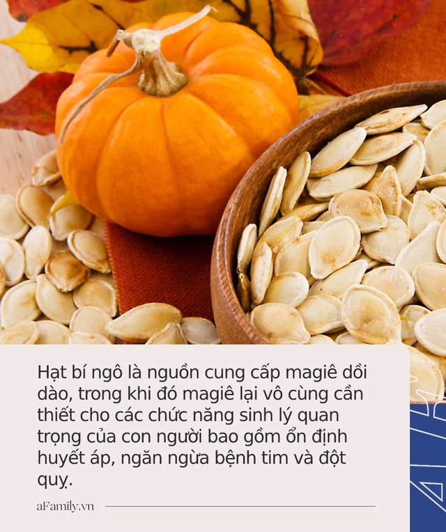 Ăn hạt bí ngô ngày Tết bồi bổ nội tạng, giúp giảm cân nhưng cần lưu ý 4 việc kẻo hại cơ thể - Ảnh 2.