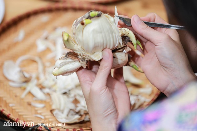 Người phụ nữ biến củ trông như hành tây trở thành cánh hoa “chén vàng đĩa bạc” - thú chơi hoa cực tao nhã ngày Tết của người Hà Nội mà gần như sắp thất truyền - Ảnh 5.