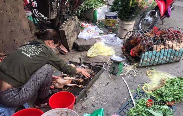 Chợ Hà Nội ngày Mùng 3 Tết, rau xanh tăng nhẹ, thịt bò tăng phi mã - Ảnh 4.