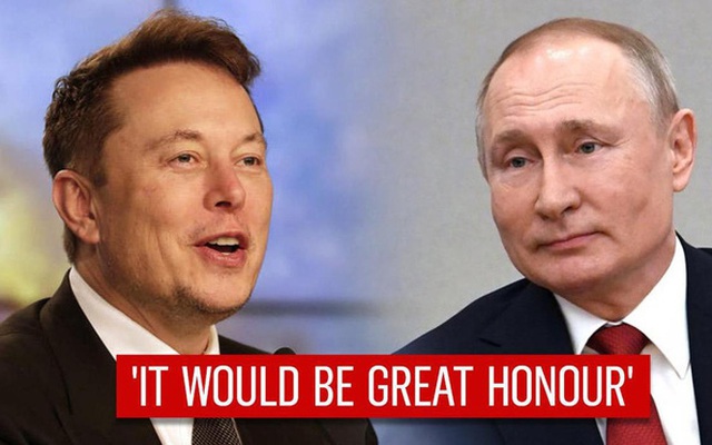 Elon Musk mời Tổng thống Putin nói chuyện trên một ứng dụng không thể ghi âm hoặc lưu trữ