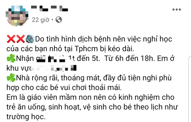 Con tạm dừng tới trường, phụ huynh cuống cuồng tìm phương án cho câu hỏi: Ai trông con cho đến cuối tháng để đi làm? - Ảnh 7.