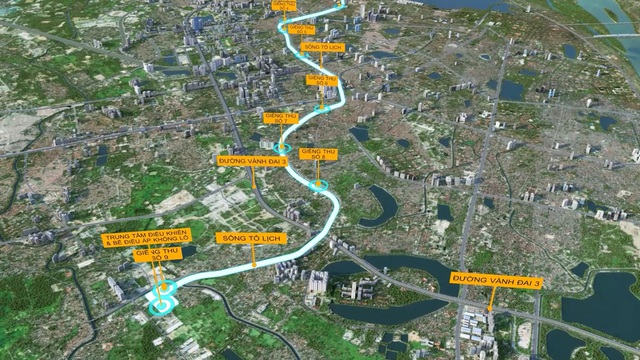 Đề xuất miễn phí lập quy hoạch hầm ngầm chống ngập kết hợp với cao tốc ngầm dọc sông Tô Lịch - Ảnh 3.