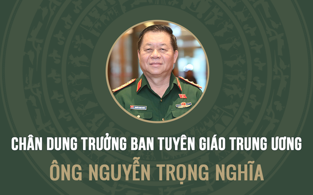 INFOGRAPHIC: Chân dung tân Trưởng ban Tuyên giáo Trung ương Nguyễn Trọng Nghĩa