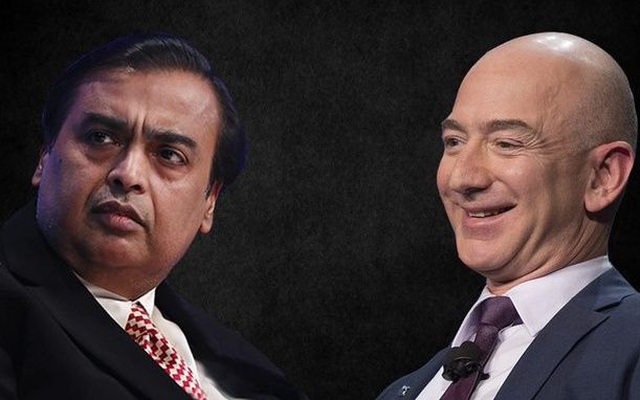 Quyết đấu giới siêu giàu: Jeff Bezos chặn thương vụ 3,4 tỷ USD của tỉ phú Ấn Ambani