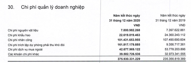 Đối tác Mỹ nộp đơn phá sản vì Covid, May Sông Hồng phải trích lập dự phòng khiến lợi nhuận năm 2020 giảm 48% so với năm 2019 - Ảnh 2.