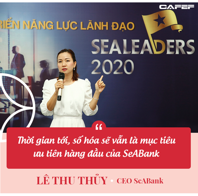 CEO SeABank Lê Thu Thủy: Sẽ có cuộc chạy đua gay gắt trong ngành ngân hàng năm 2021 - Ảnh 3.