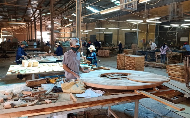 Xưởng sản xuất gỗ của công ty CP Vinafor Saigon